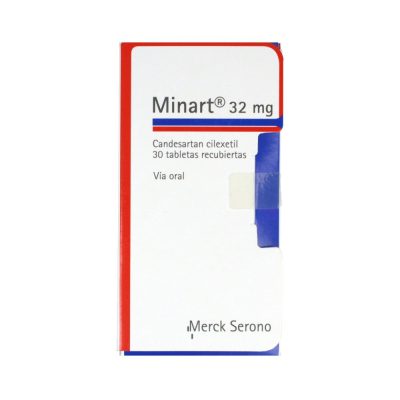MINART 32MG TAB REC  CAJ X 30