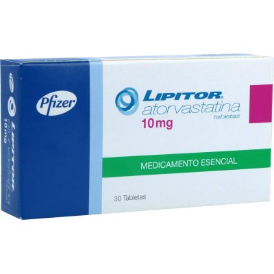 LIPITOR 10MG TAB REC  CAJ X 30