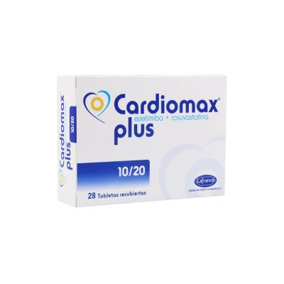 CARDIOMAX PLUS (10+20)MG TAB REC CAJ X 28