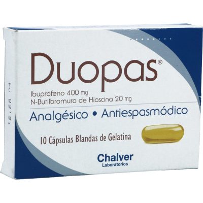 DUOPAS (20+400)MG CAP BLAND CAJ X 10