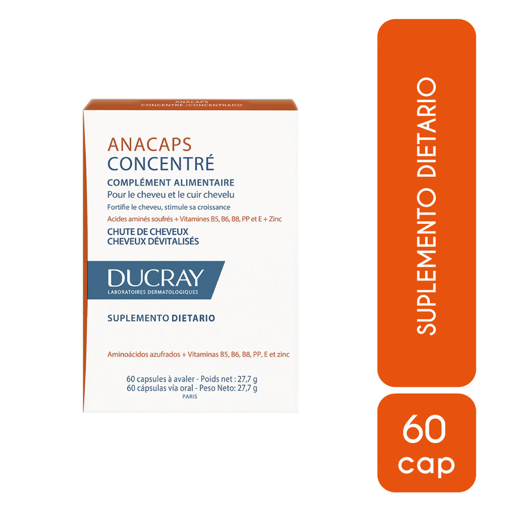 SUPLEMENTO DIETARIO MULTIPLES COMPONENTES CAP ANACAPS CAJ X 4BLTX15