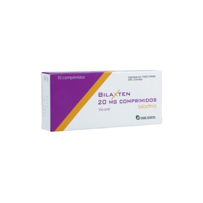 BILAXTEN 20MG TAB  CAJ X 10