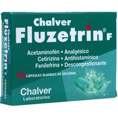 FLUZETRIN F (500+5+10)MG CAP BLAND CAJ X 10