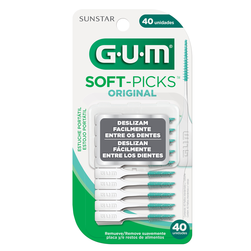 REMOVED PLACA DENTAL SOFT PICK REF 632 SOB X 40 GUM