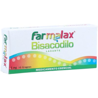 FARMALAX 5MG TAB LIB RET  CAJ X 10