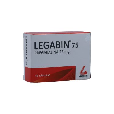 LEGABIN 75MG CAP  CAJ X 30