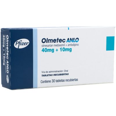 OLMETEC ANLO (10+40)MG TAB REC CAJ X 30