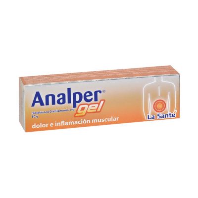 ANALPER 1% GEL TOP TUB X 30GR