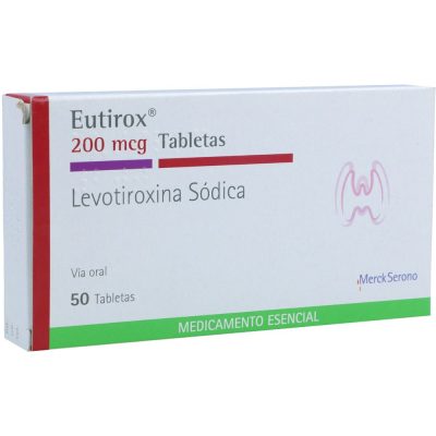 EUTIROX 200MCG TAB CAJ X 50
