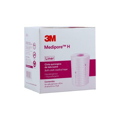 MEDIPORE H CAJ X 1 3M 5CMX10MT BLANCO