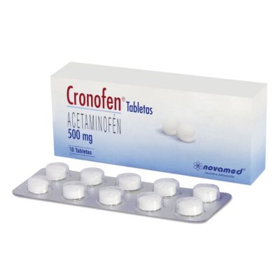 CRONOFEN 500MG TAB  CAJ X 100