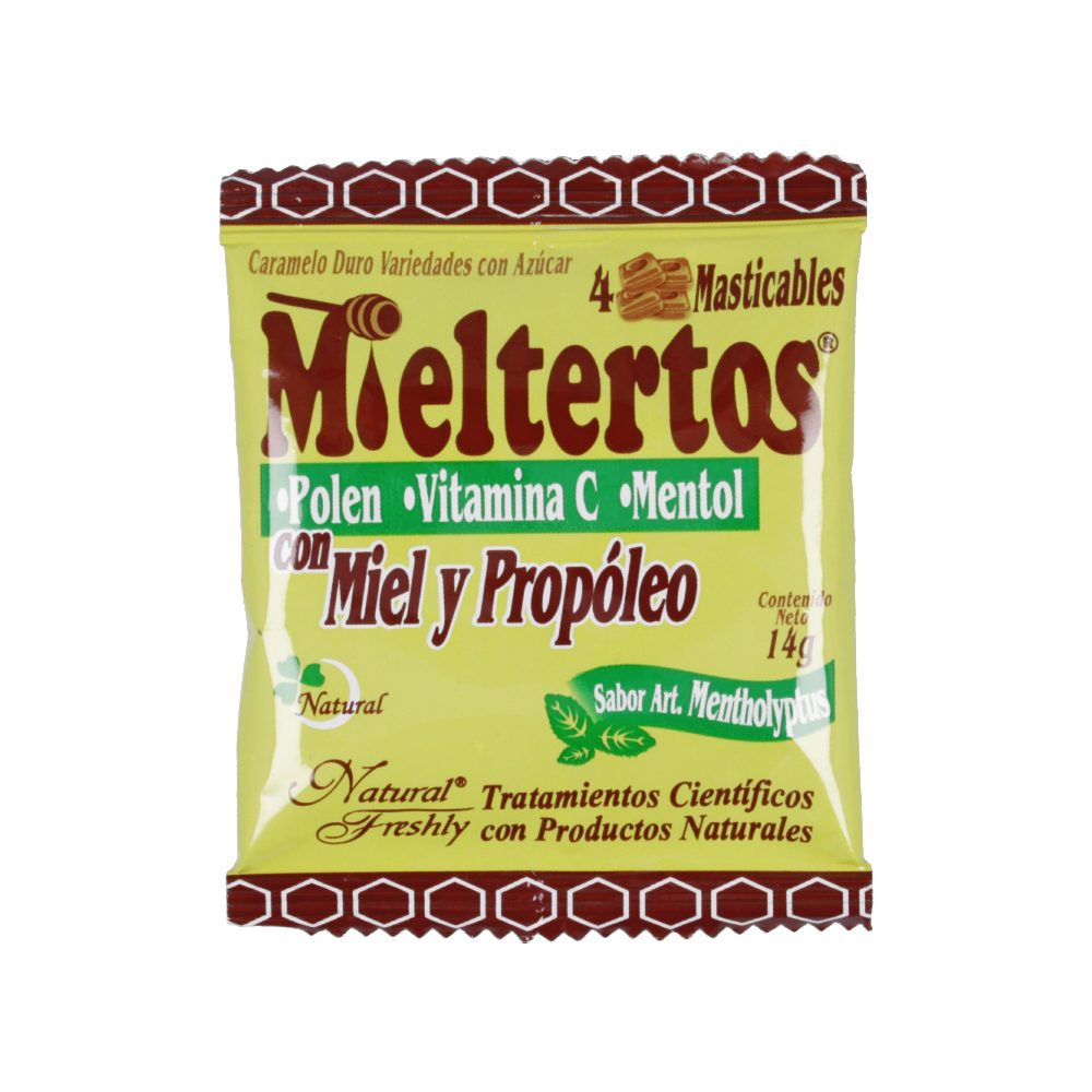 MIELTERTOS MASTICABLE CAJ X 12SOBX4