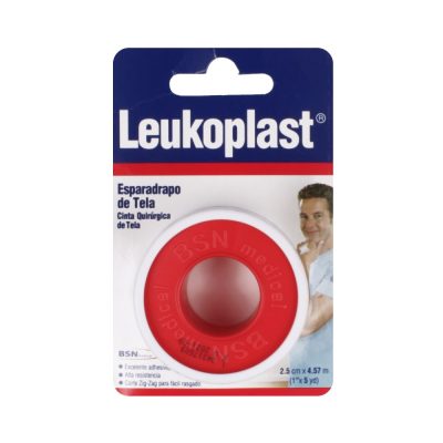 ESPRD LEUKOPLAST TELA SOB X 1 1 PULG X 5 YDS