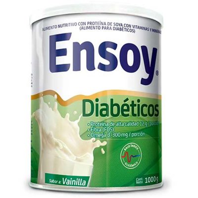 ENSOY DIABETICOS TAR X 1000GR VAINILLA