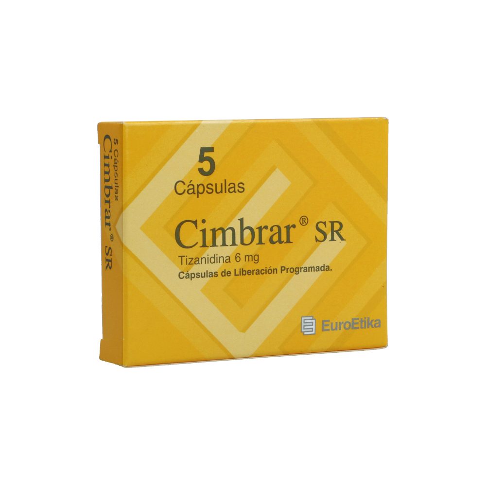 CIMBRAR SR 6MG CAP LIB PROL CAJ X 5