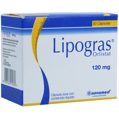 LIPOGRAS 120MG CAP  CAJ X 30