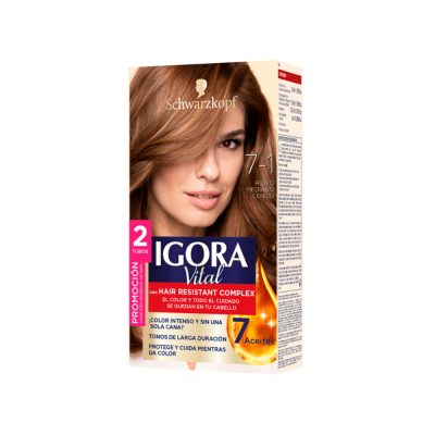 IGORA VITAL CAJ X 2TUB C6-7-1 RUBIO MEDIANO CENIZO