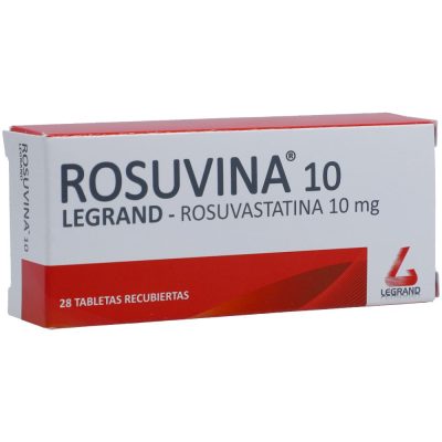 ROSUVINA 10MG TAB REC CAJ X 28