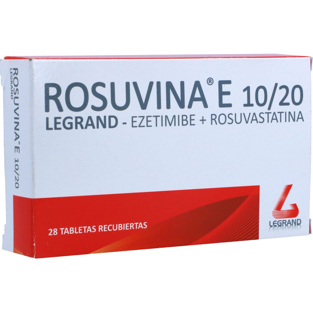 ROSUVINA E (10+20)MG TAB REC CAJ X 28
