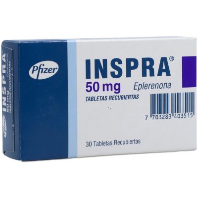 INSPRA 50MG TAB REC  CAJ X 30
