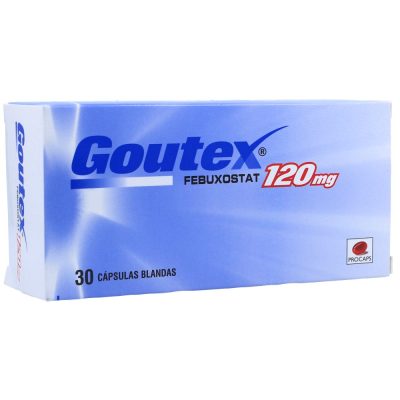 GOUTEX 120MG CAP BLAND CAJ X 30