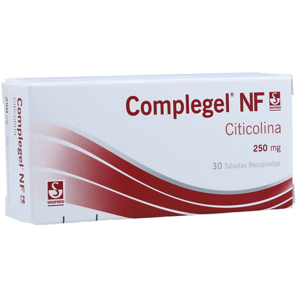 COMPLEGEL NF 250MG TAB REC CAJ X 30