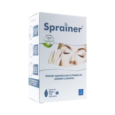SOLUCION ESPUMOSA SPRAINER +120 APLICADORES FCO X 80ML