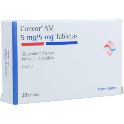 CONCOR AM (5+5)MG TAB CAJ X 30
