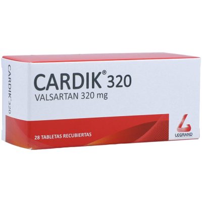 CARDIK 320MG TAB REC CAJ X 28