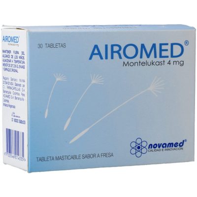 AIROMED 4MG TAB MAST  CAJ X 30  FRESA