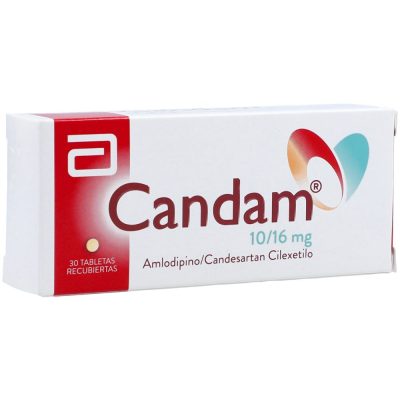CANDAM (10+16)MG TAB REC CAJ X 30