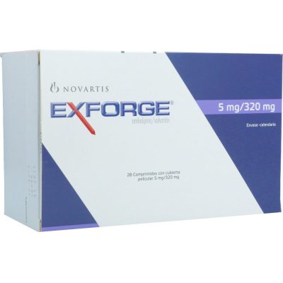 EXFORGE (5+320)MG TAB REC  CAJ X 28
