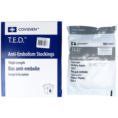 MEDIA ANTIEMBOLICA MUSLO REF 3416LF CAJ X 6BOLX1PAR COVIDIEN MEDIANA REGULAR