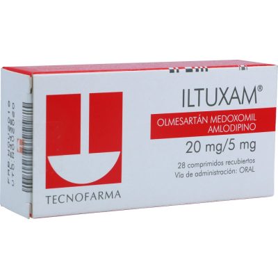 ILTUXAM (5+20)MG TAB REC  CAJ X 28
