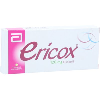 ERICOX 120MG TAB REC CAJ X 7