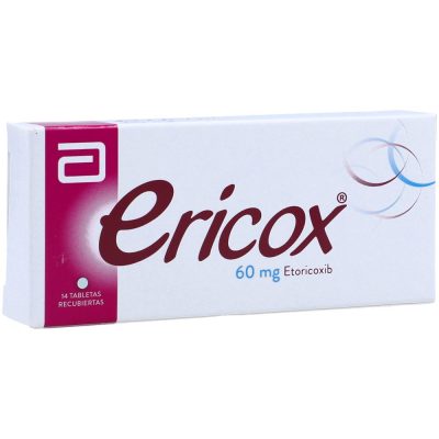 ERICOX 60MG TAB REC  CAJ X 14