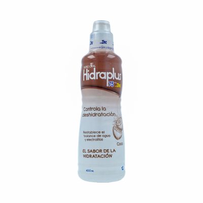 HIDRAPLUS CON ZINC 75MEQ(Na)/L SOL ORAL  FCO X 400ML  COCO