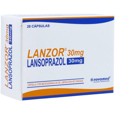 LANZOR 30MG CAP LIB RET  CAJ X 28