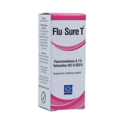 FLU-SURE T (20GOTASXML) (1+0.25)MG/ML(0.1+0.025)% SUSP OFT FCO X 5ML