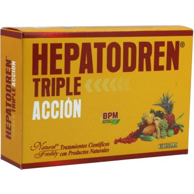 HEPATODREN MULTIPLES COMPONENTES CAP CAJ X 60