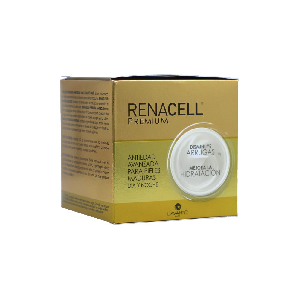 PREMIUM RECONSTITUYEN PROFUNDA RENACELL CAJ X 45GR P/PIELES MADURAS SPF 17
