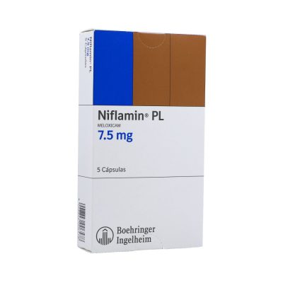 NIFLAMIN PL 7.5MG CAP CAJ X 5