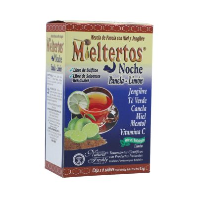 MIELTERTAS NOCHE  POLV SUSP ORAL  CAJ X 6SOBX15GR    PANELA LIMON