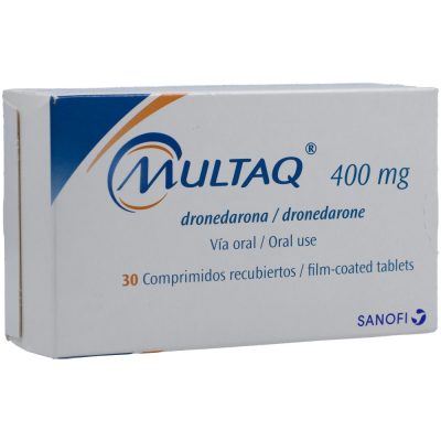 MULTAQ 400MG TAB REC CAJ X 30