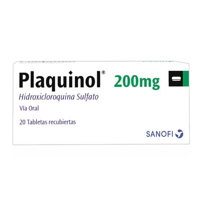 PLAQUINOL 200MG TAB REC  CAJ X 20