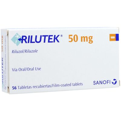 RILUTEK 50MG TAB REC CAJ X 56
