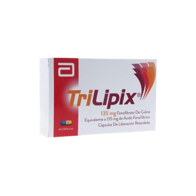 TRILIPIX 135MG CAP LIB RET CAJ X 30