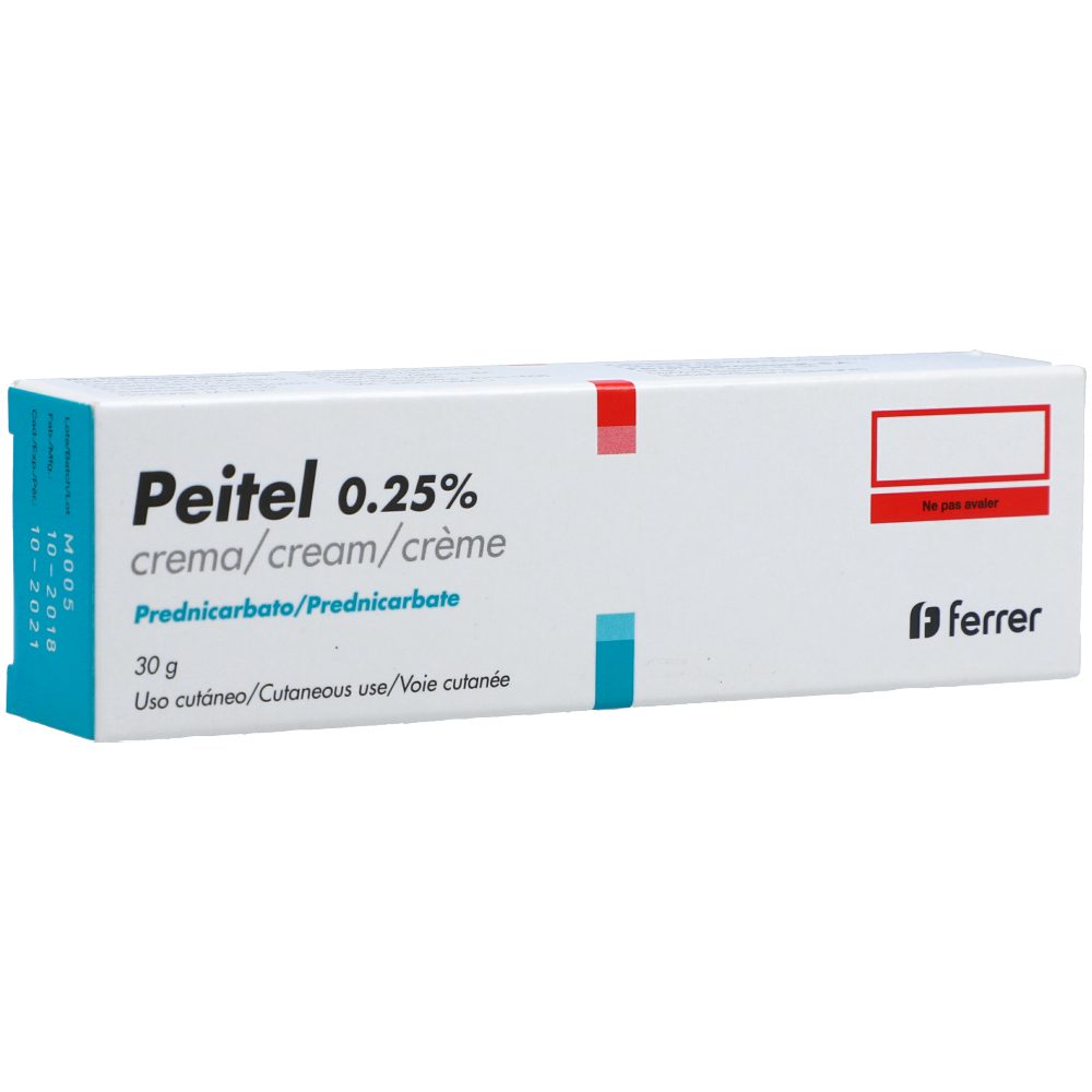 PEITEL 0.25% CREM TOP TUB X 30GR