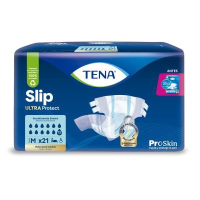 TENA SLIP PEGA-DESPEGA    PAQ X 21  TALLA M