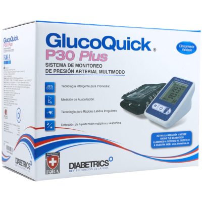 TENSIOMETRO P30 PLUS CAJ X 1 GLUCOQUICK
